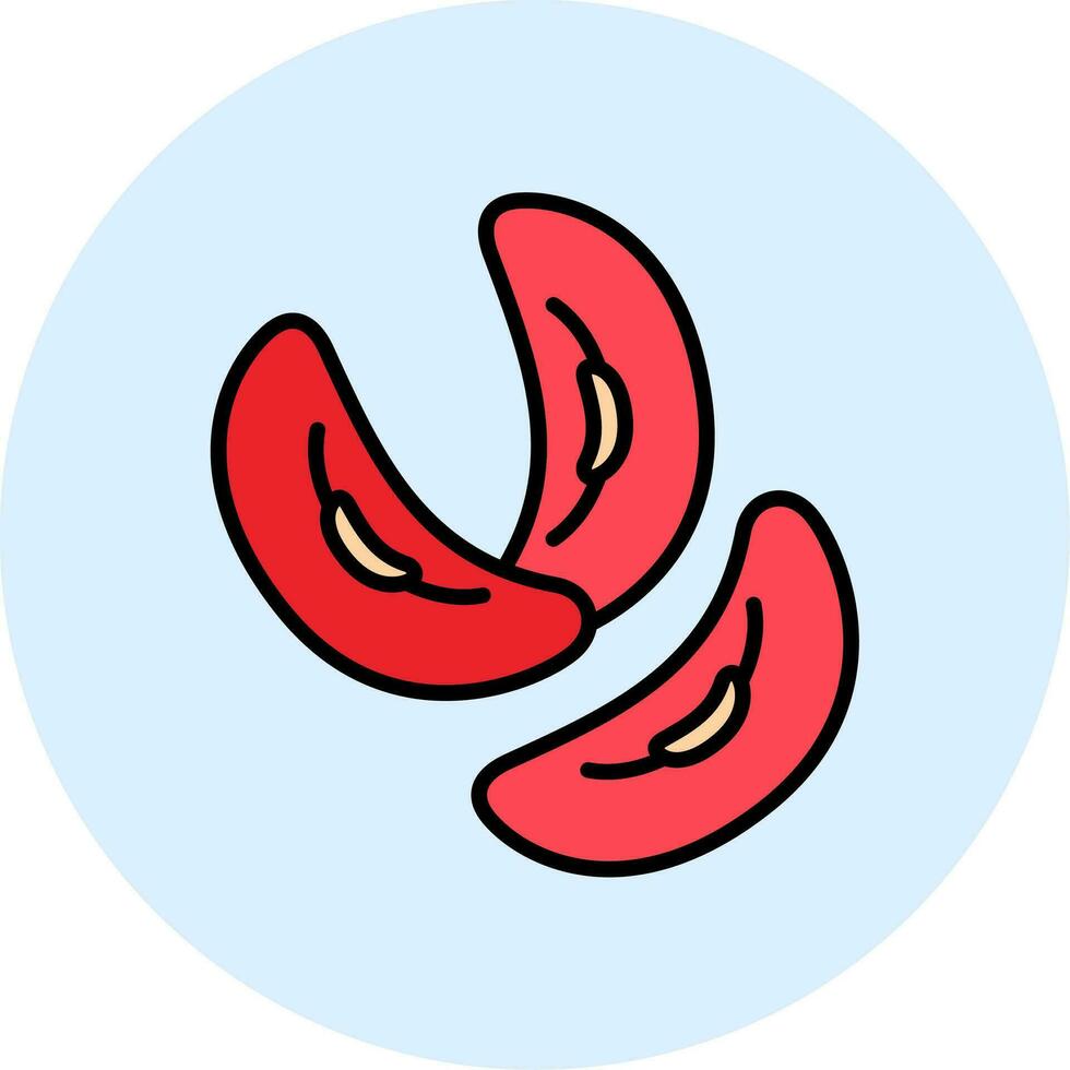 Kidney Bean Vector Icon