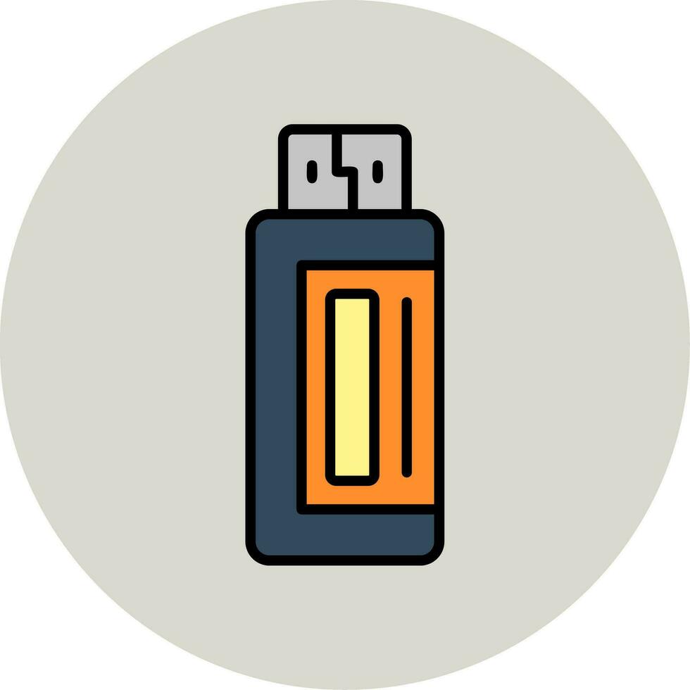 Pen Drive Vector Icon