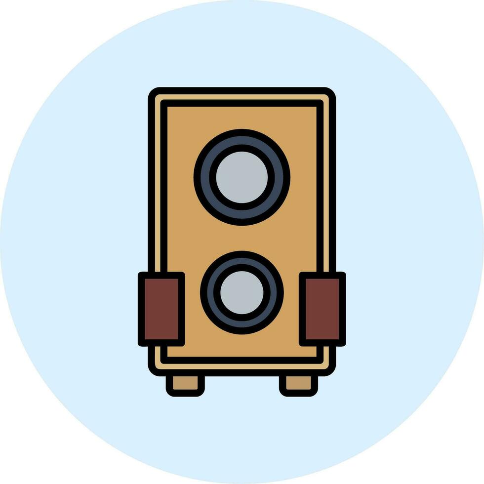 Subwoofer Vector Icon