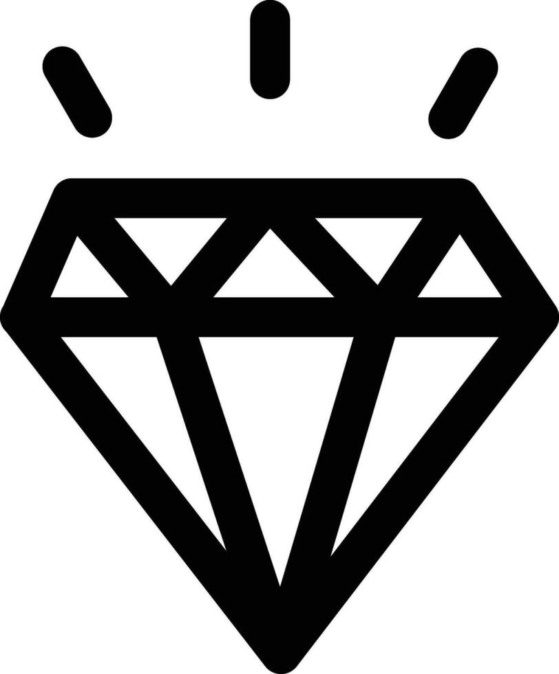 Diamond Vector Icon