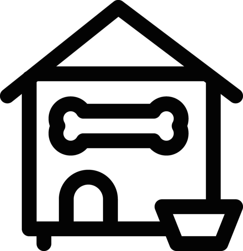 Pet House Vector Icon