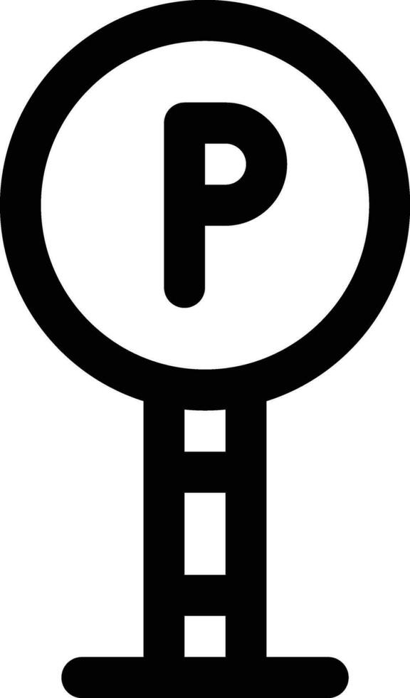 Parking Area Vector Icon