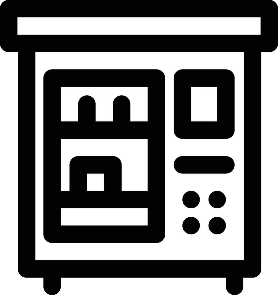 Vending Machine Vector Icon