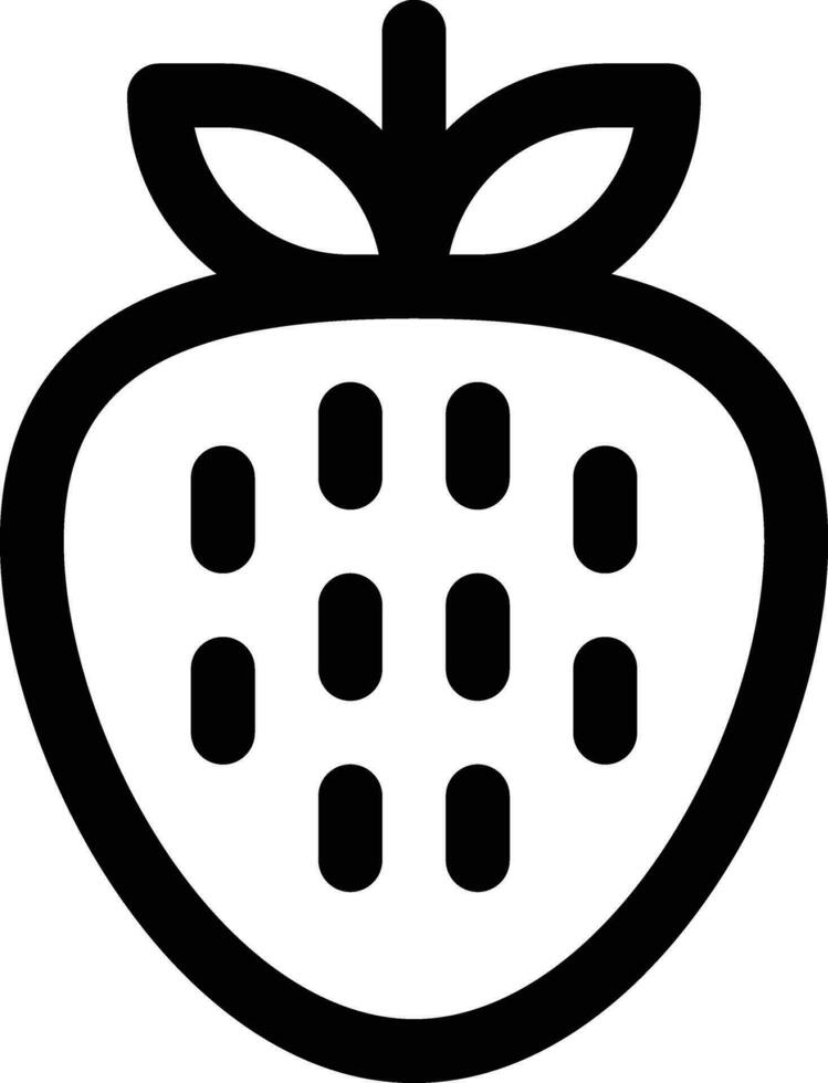 Strawberry Vector Icon