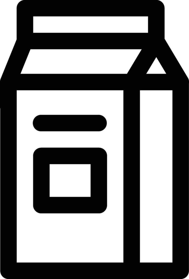 Milk Carton Vector Icon