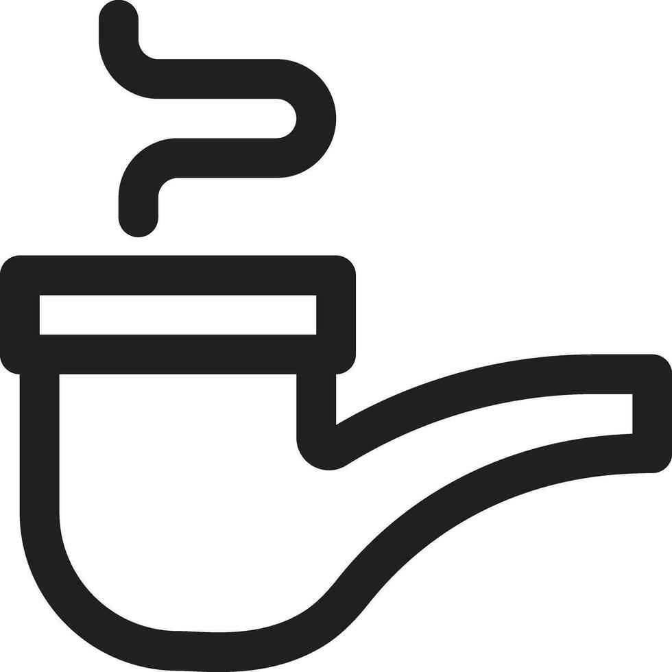 Smoking Pipe Vector Icon