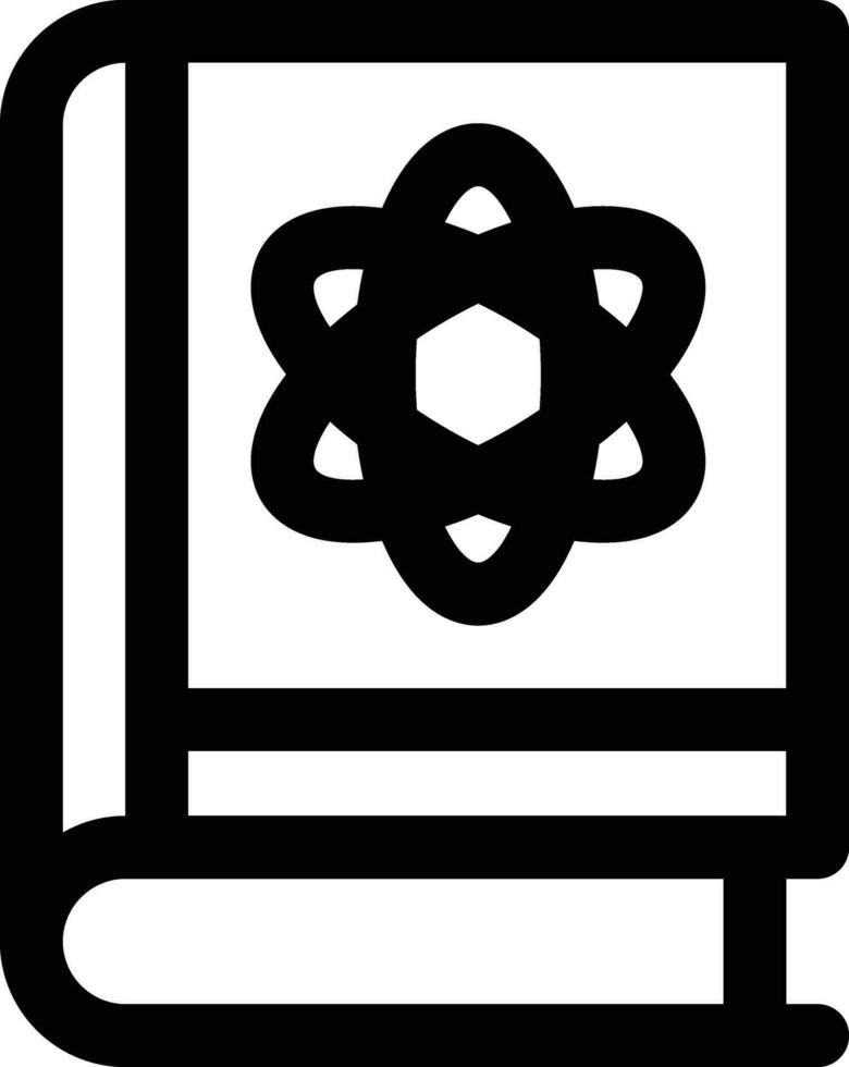 Physics Book Vector Icon
