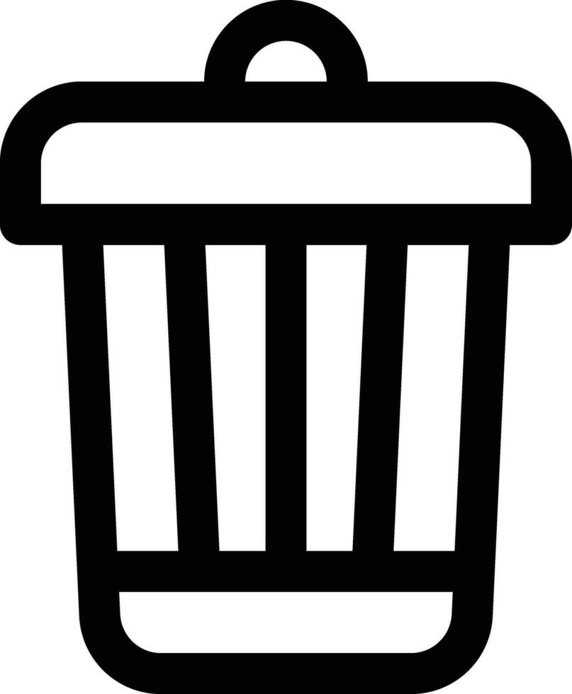Trash Can Vector Icon
