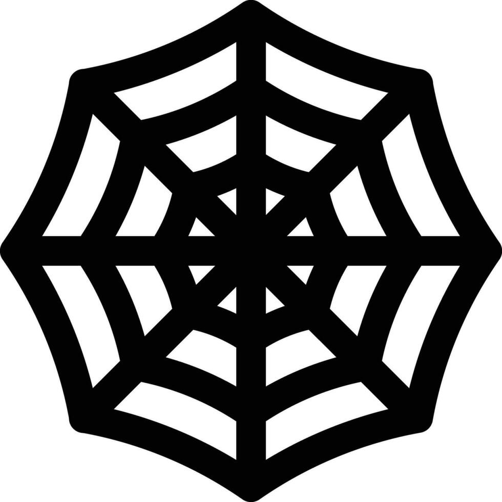 Spider Web Vector Icon