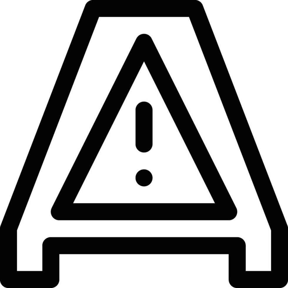 Wet Floor Vector Icon