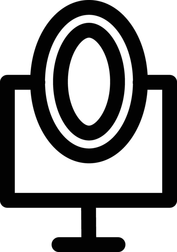 Mirror Vector Icon