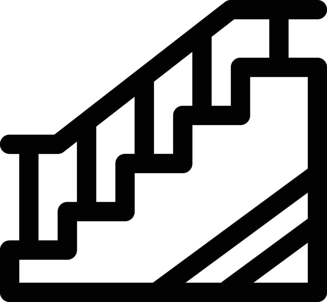 Stairs Vector Icon