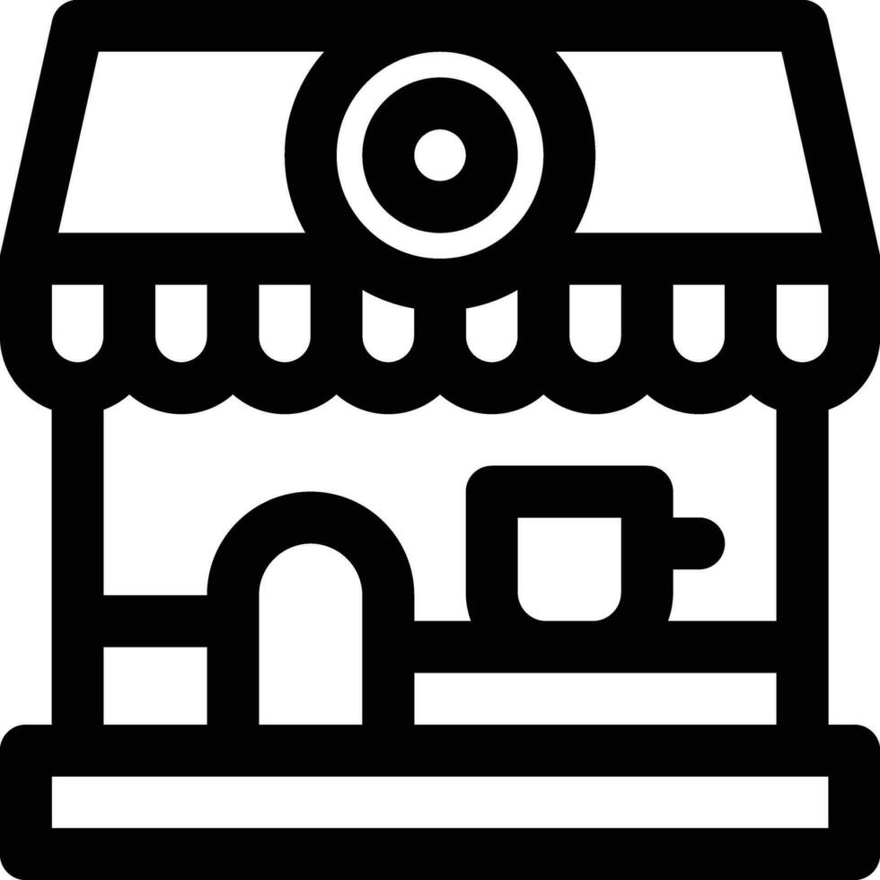 Coffee Shop Vector Icon