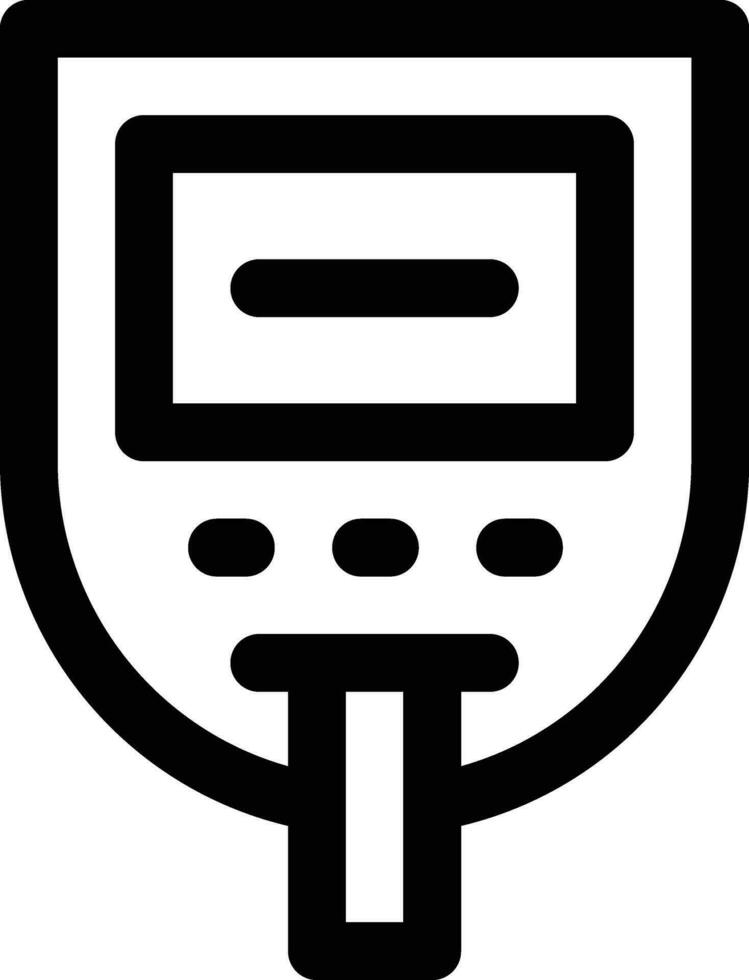 Glucometer Vector Icon