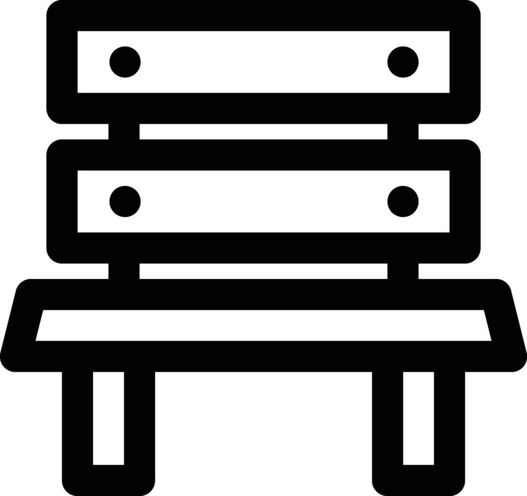 Bench Vector Icon