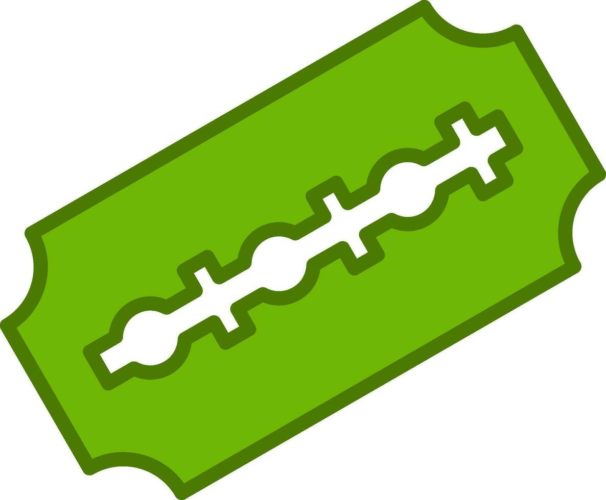 Razor Blade Vector Icon