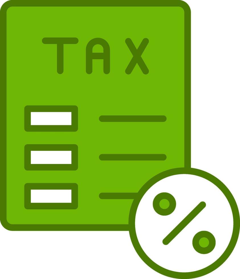 Tax Vector Icon