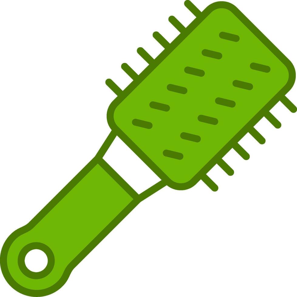 Hair Brush Vector Icon