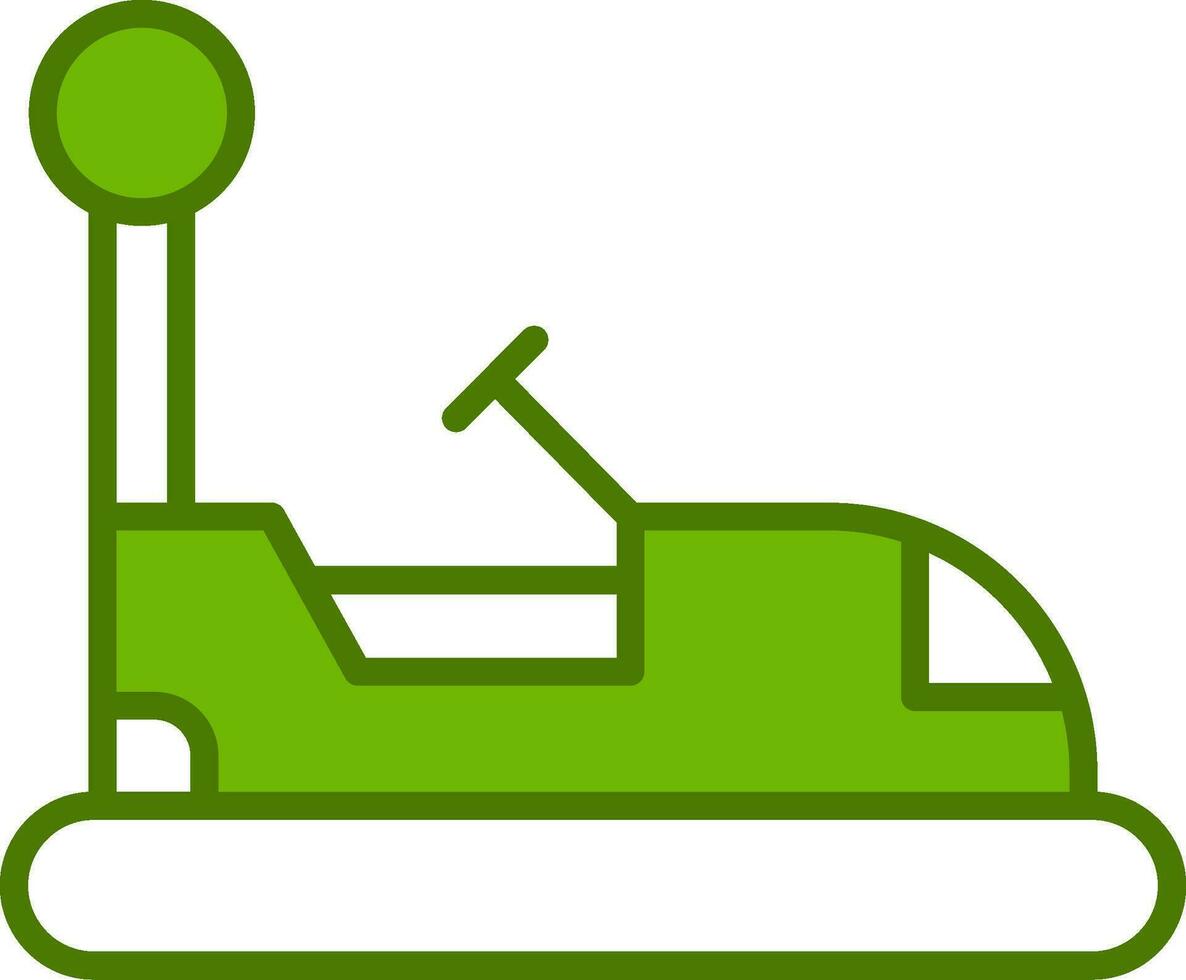 Bumper Car Vector Icon