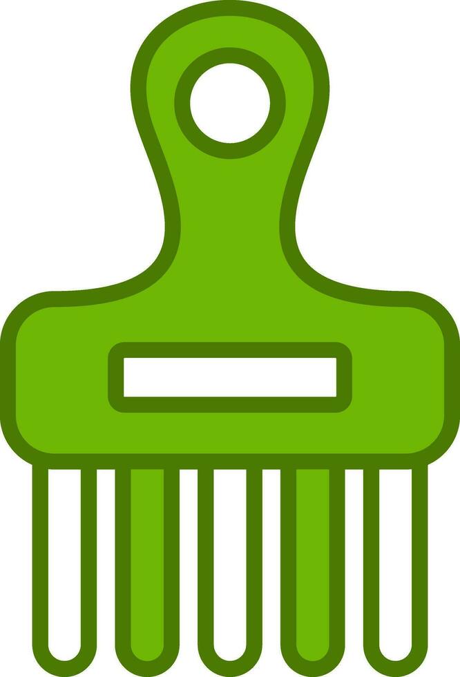 Afro Comb Vector Icon