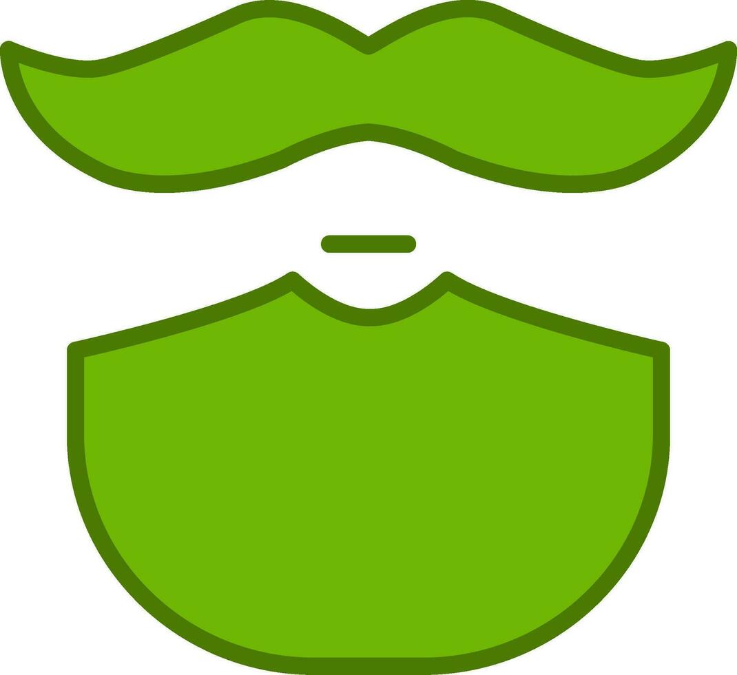 barba vector icono