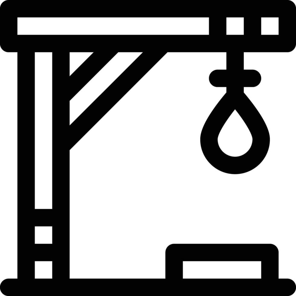 Gibbet Vector Icon