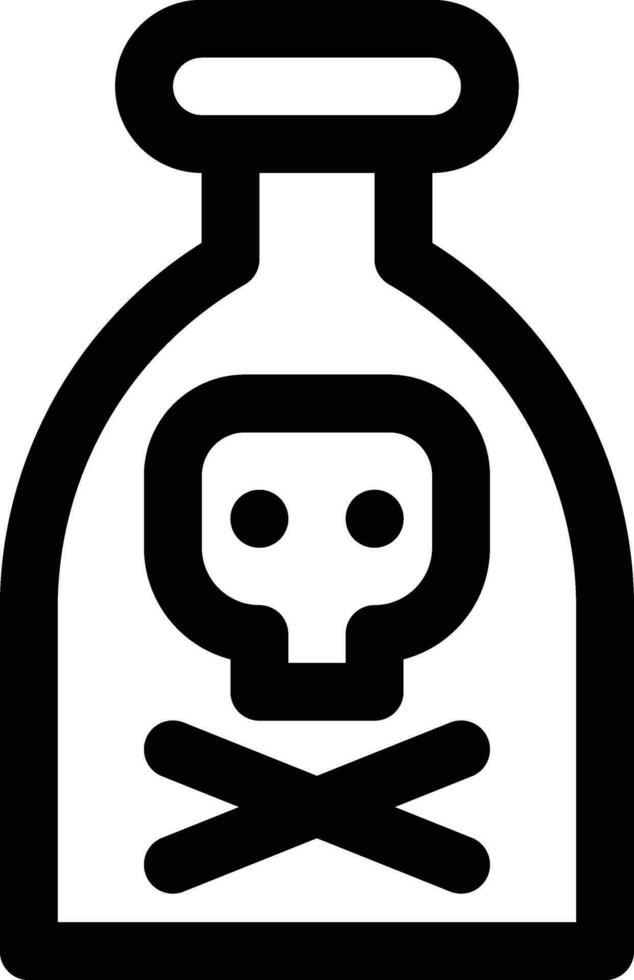 Toxic Chemical Vector Icon