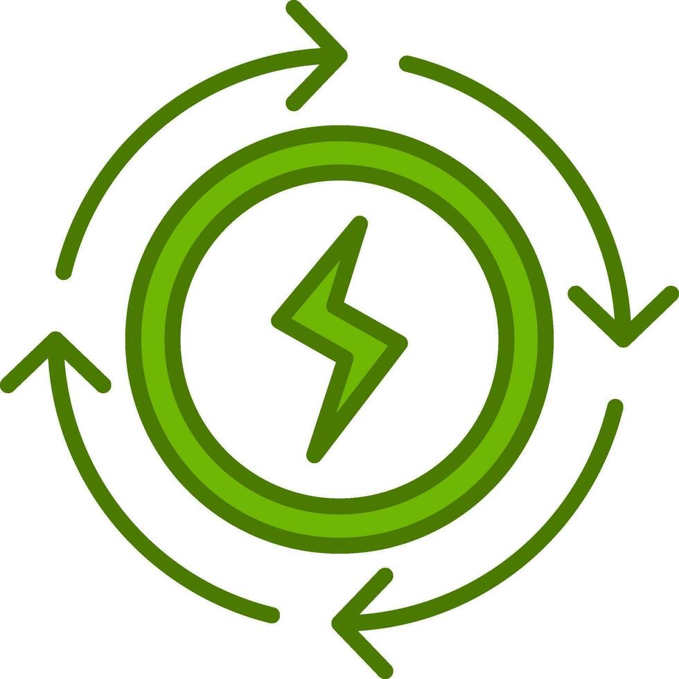 Renewable Energy Vector Icon