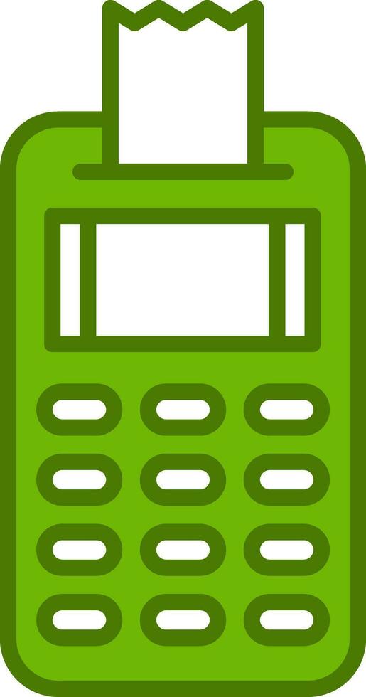 Pos Terminal Vector Icon