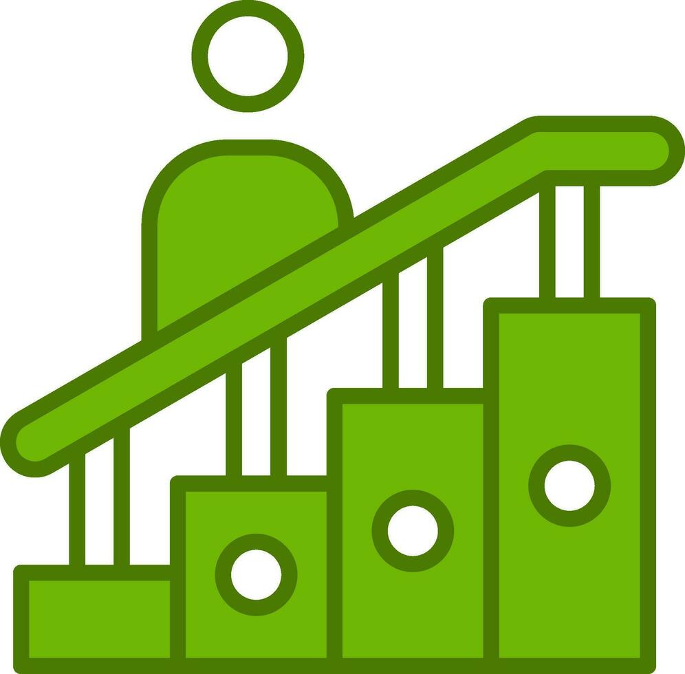 Escalator Vector Icon