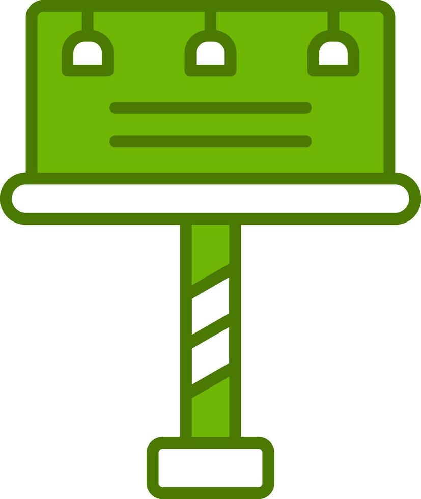 Billboard Vector Icon