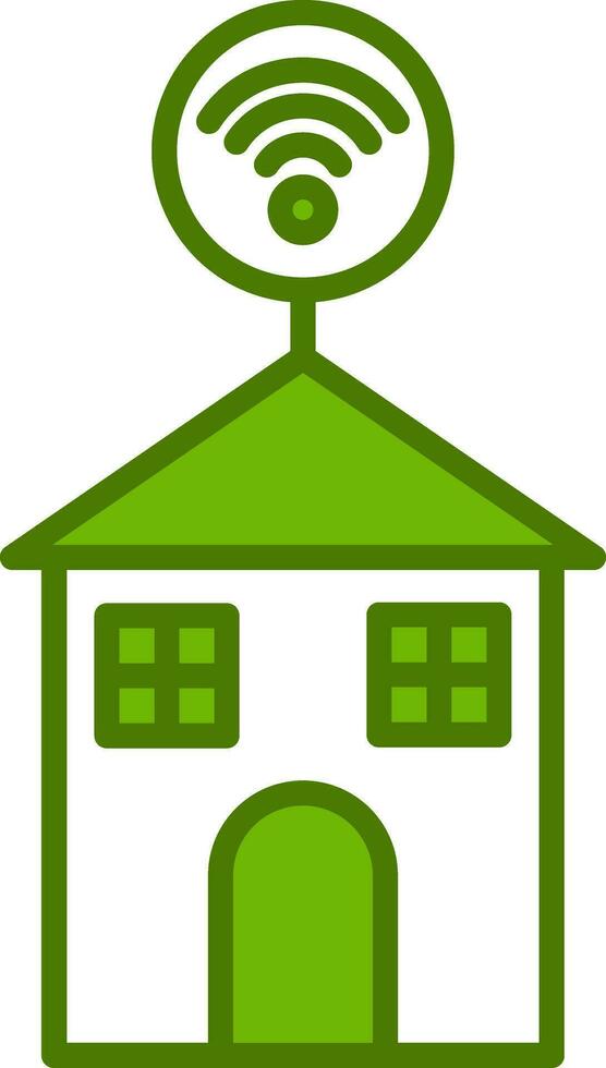 Smart House Vector Icon