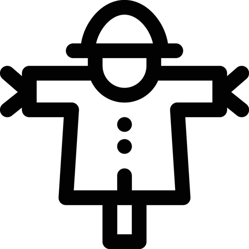 Scare Crow Vector Icon