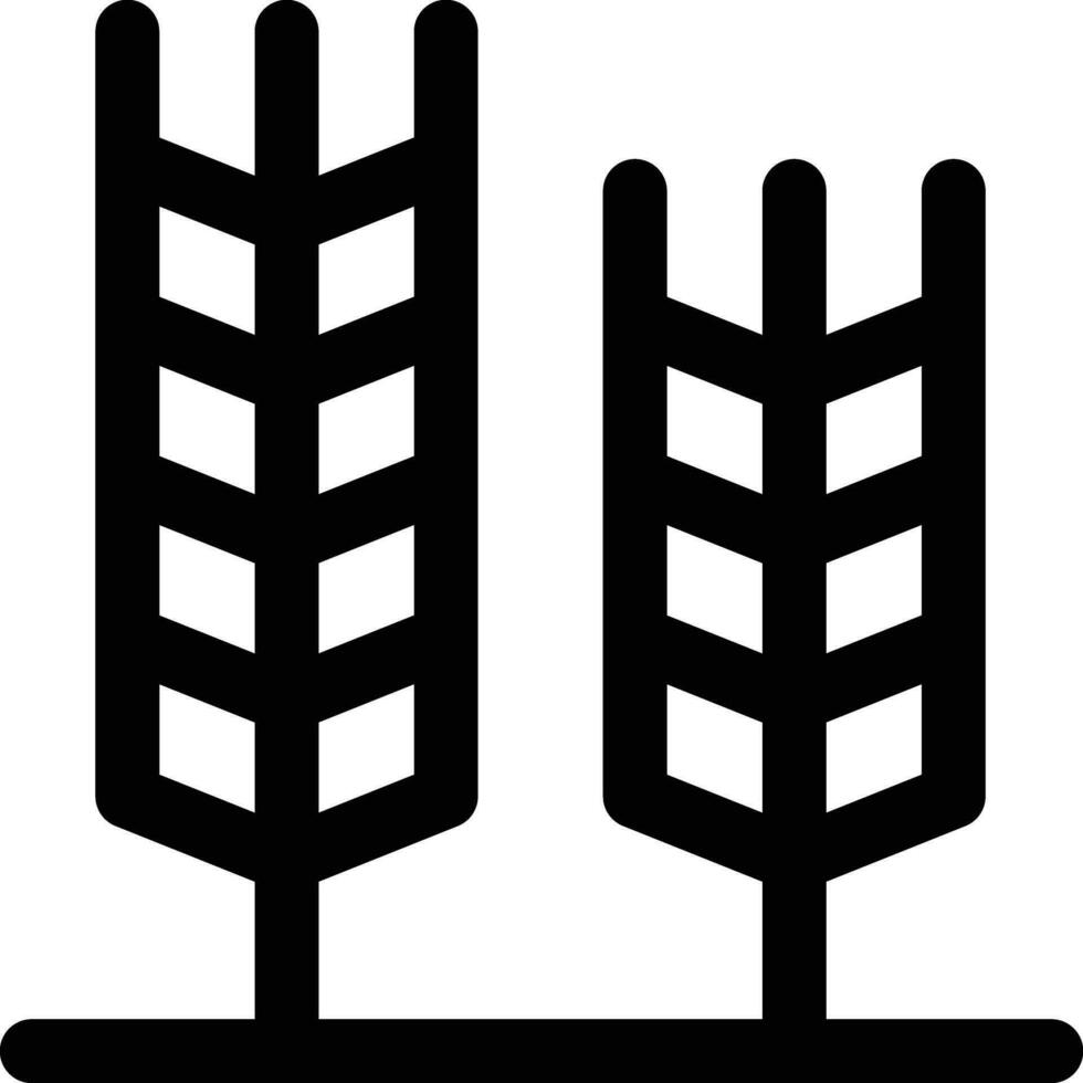 icono de vector de trigo