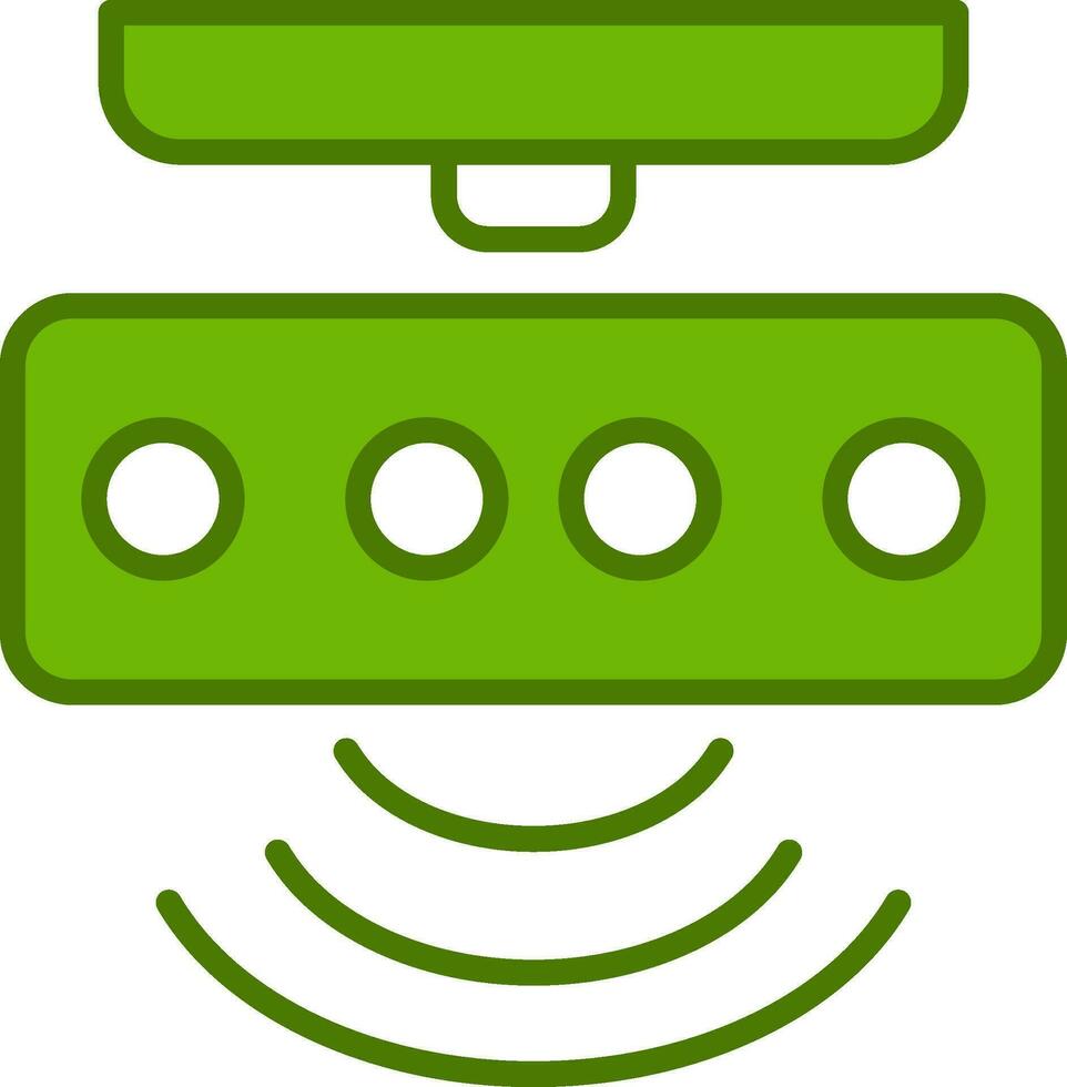 Motion Sensor Vector Icon