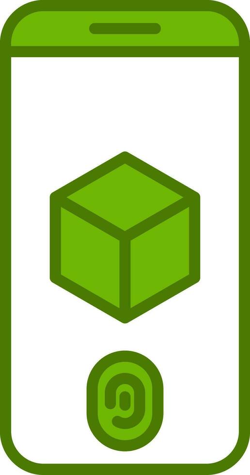 Augmented Reality Vector Icon
