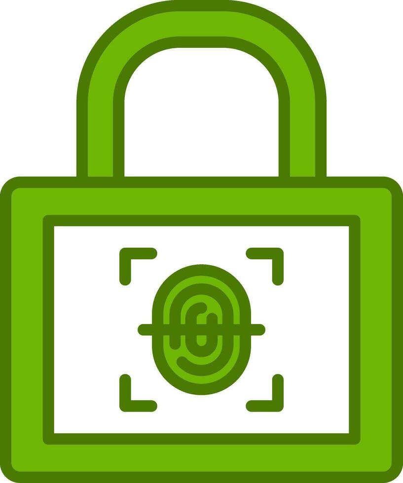 Fingerprint Vector Icon