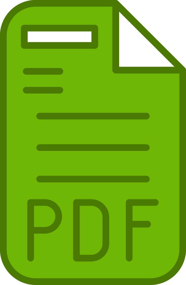 Pdf Vector Icon