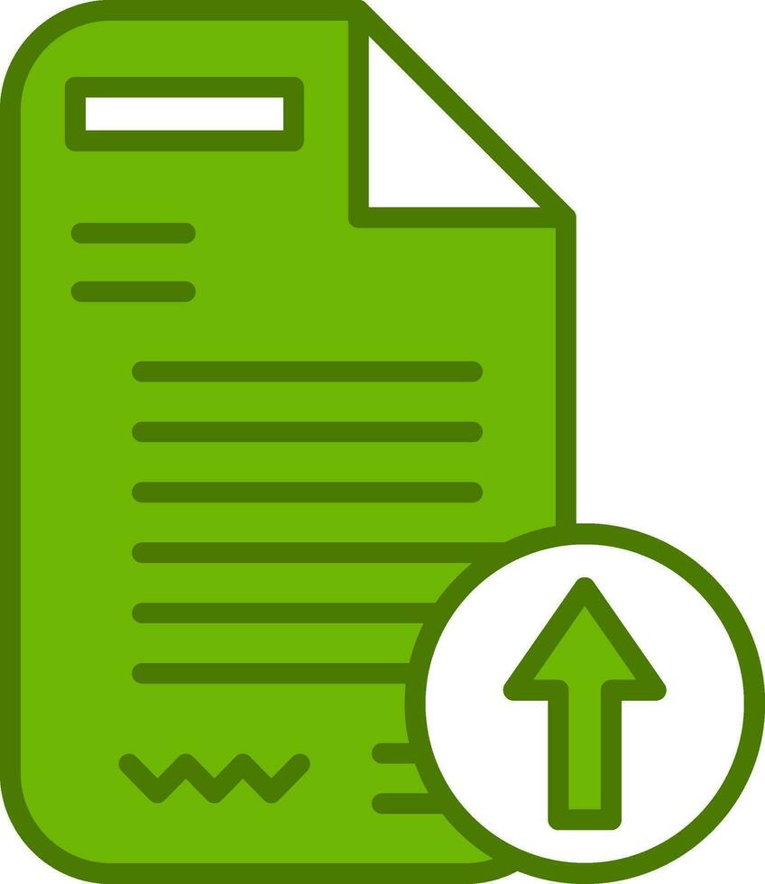 Upload File Vector Icon
