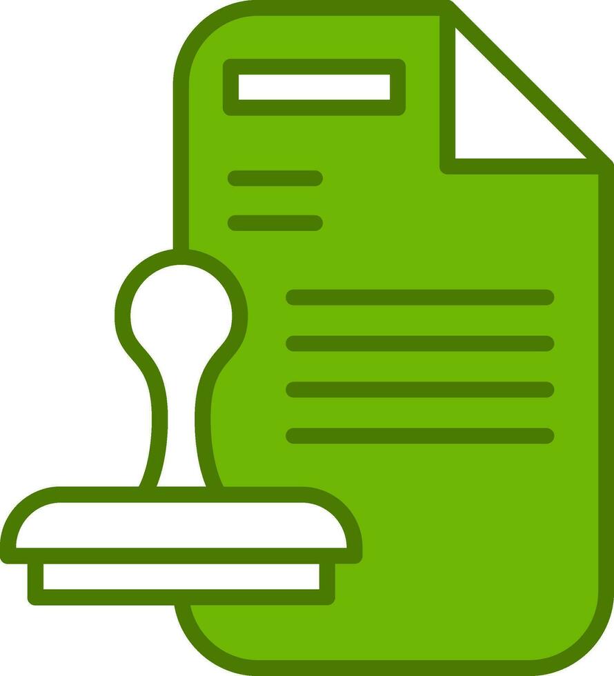 Stamp Tool Vector Icon