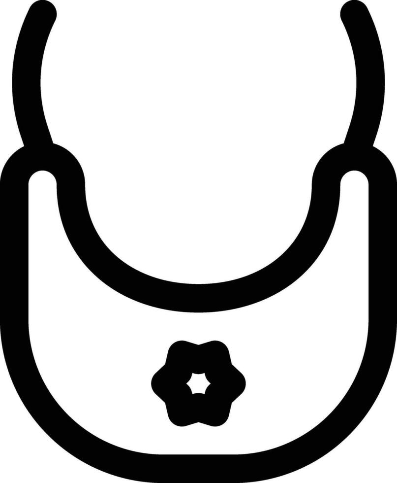 Bib Vector Icon