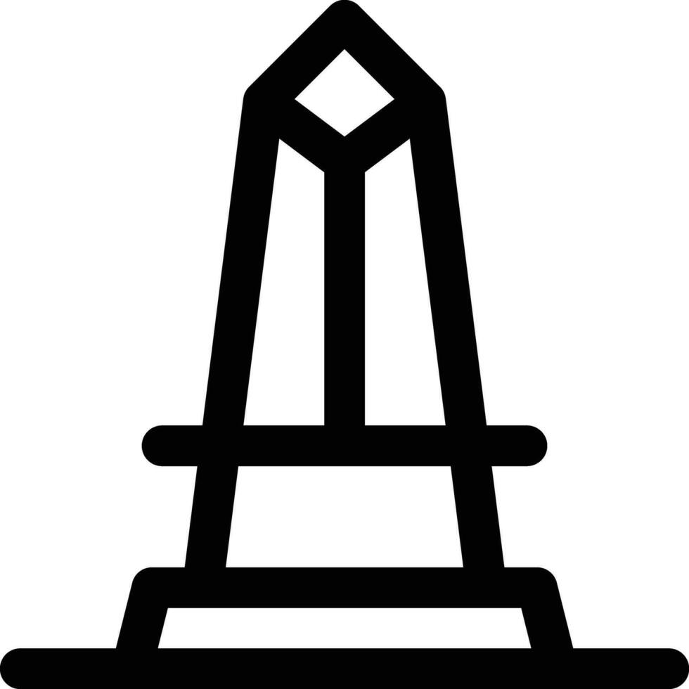 Obelisk Vector Icon