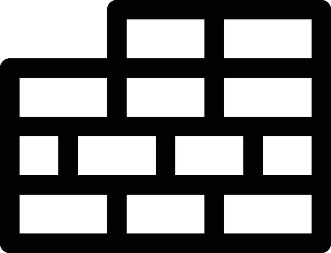 Bricks Vector Icon