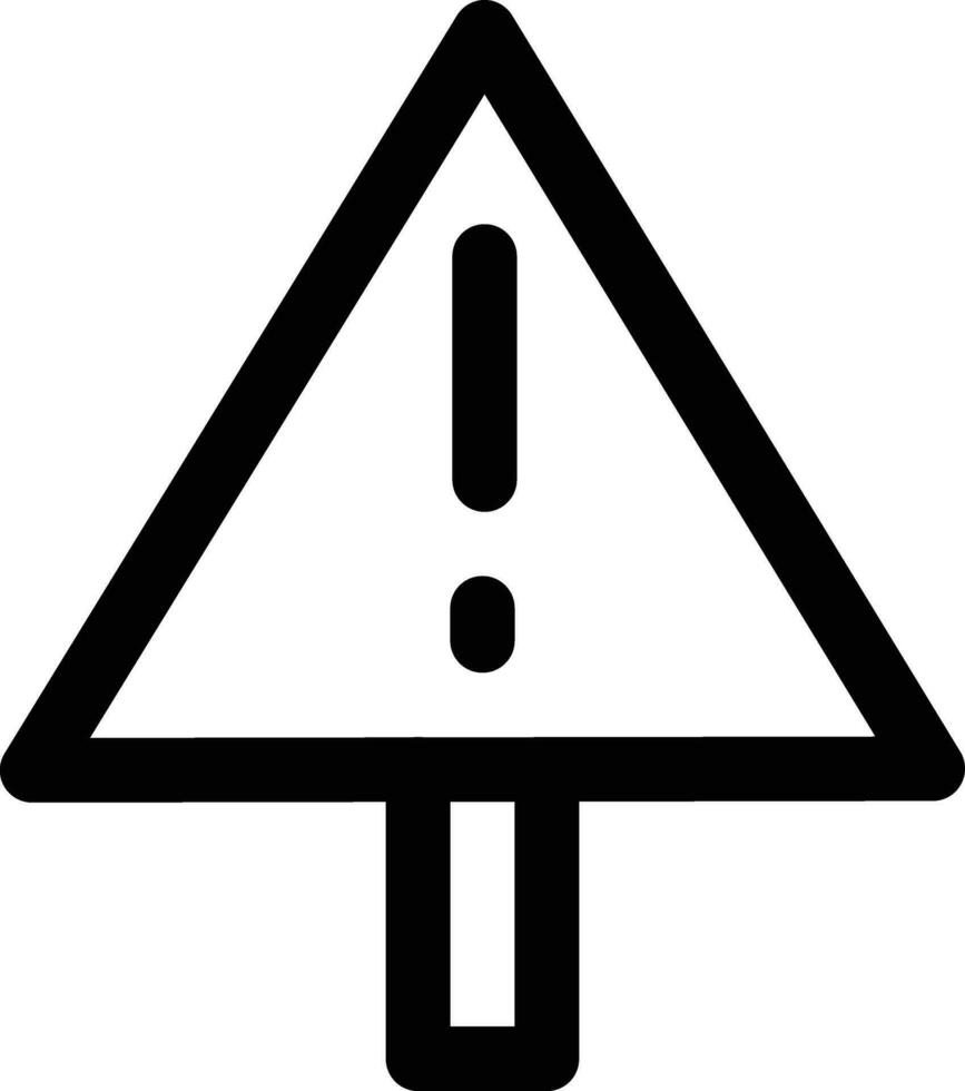 Danger Sign Vector Icon