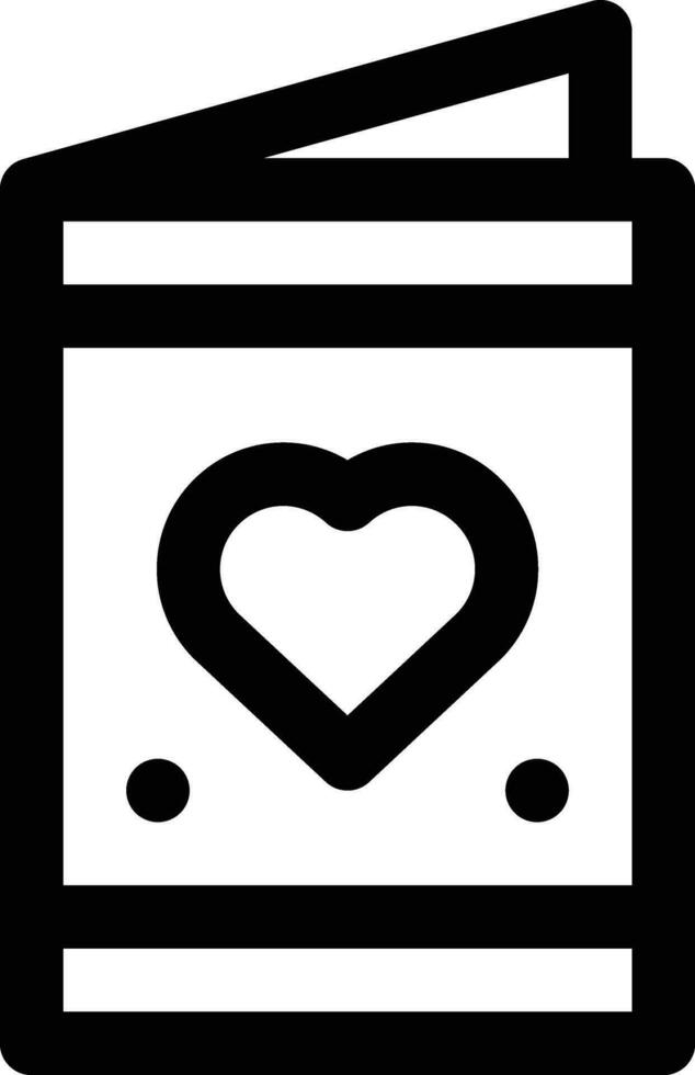 Greeting Card Vector Icon