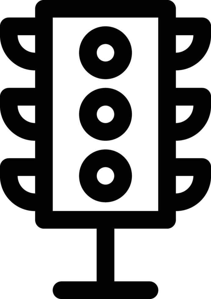Traffic Lights Vector Icon