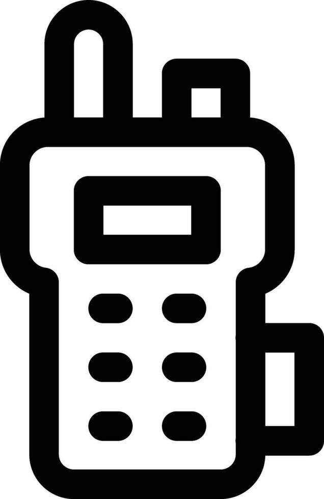 Walkie Talkie Vector Icon