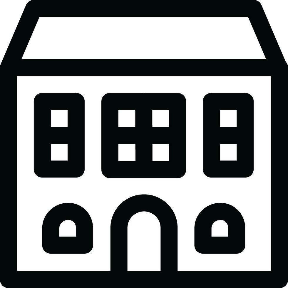 Dutch House Vector Icon