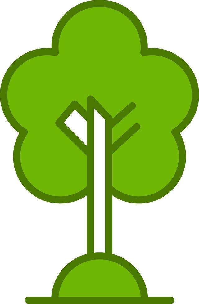Cherry Tree Vector Icon