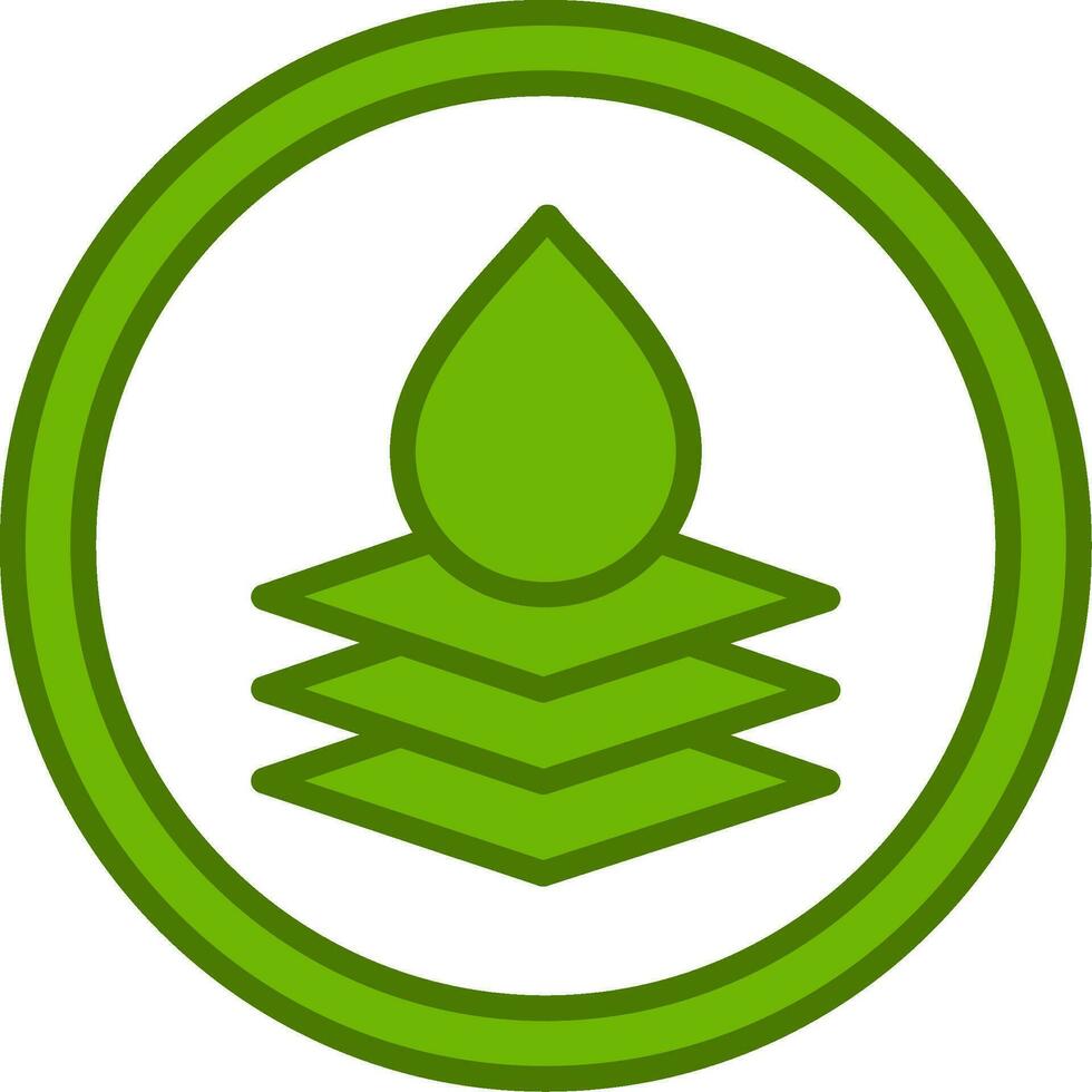 Water Resistant Vector Icon